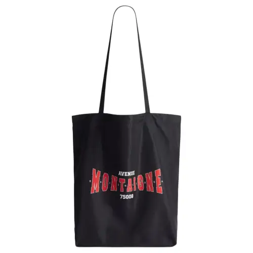 Balenciaga Polyamide Tote Bag, Shopping Bag, Handbag, Shoulder Bag Unisex Black & Red