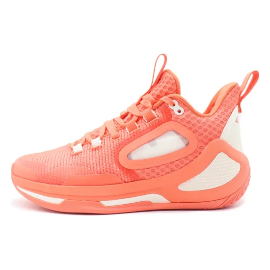 ANTA Alien 3 Basketball Shoes Men Mid-Top Orange