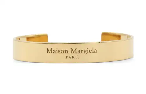 Maison Margiela Logo Engraved Bracelet
