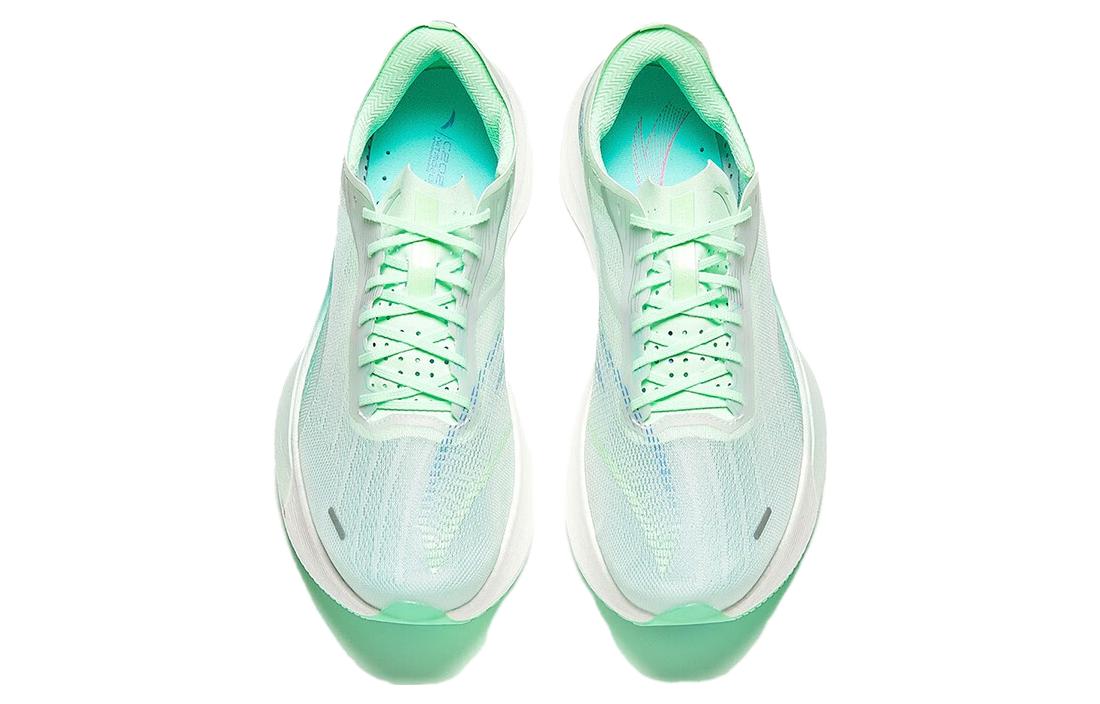 Anta C202 5 GT Cushioning Slip Resistant Low top Marathon Running Shoes Men’s Green Blue