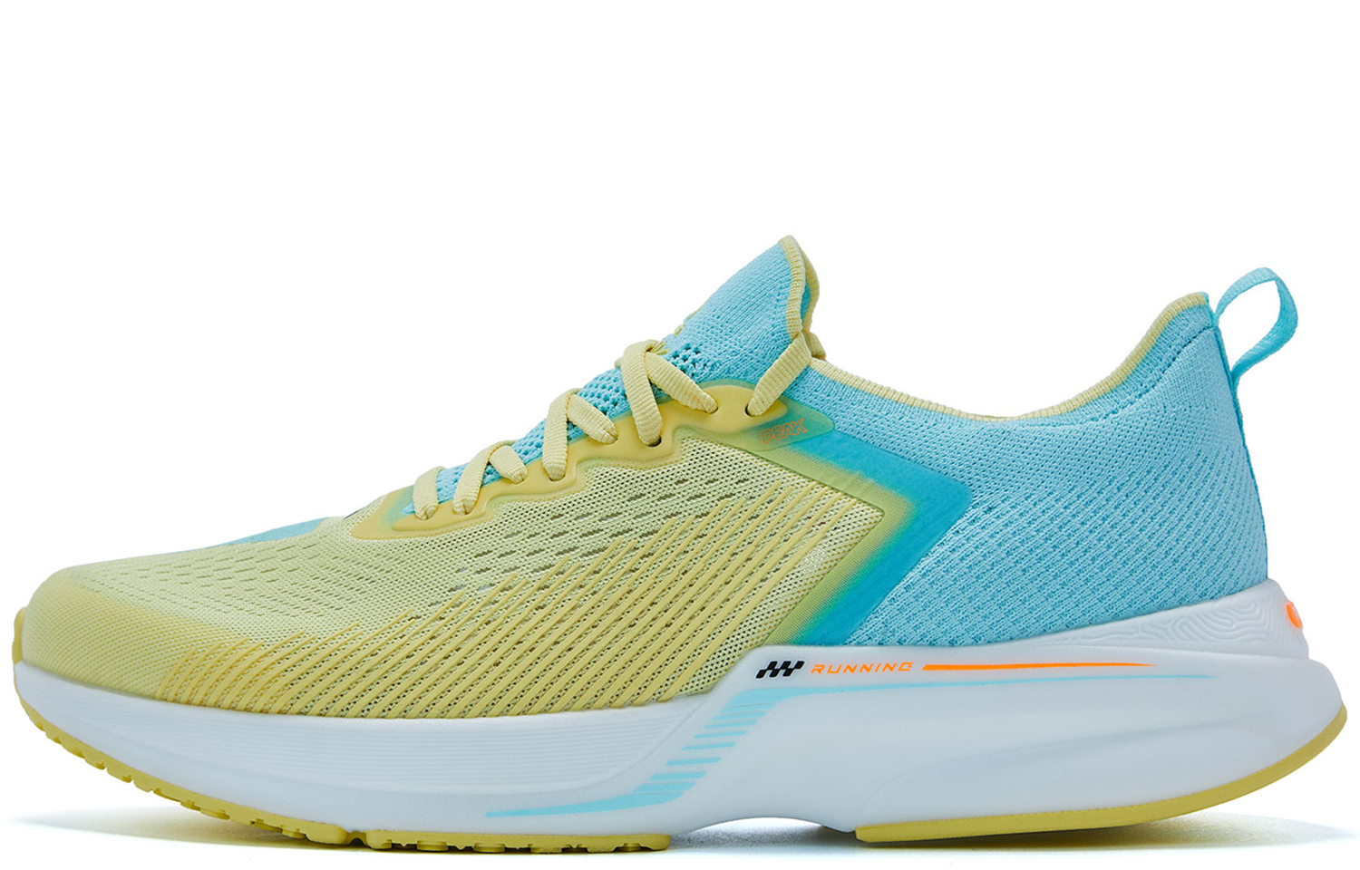 PEAK Speedwind GT Breathable Lightweight Breathable And Lightweight Low top Running Shoes Men’s Touch Me Not Yellow