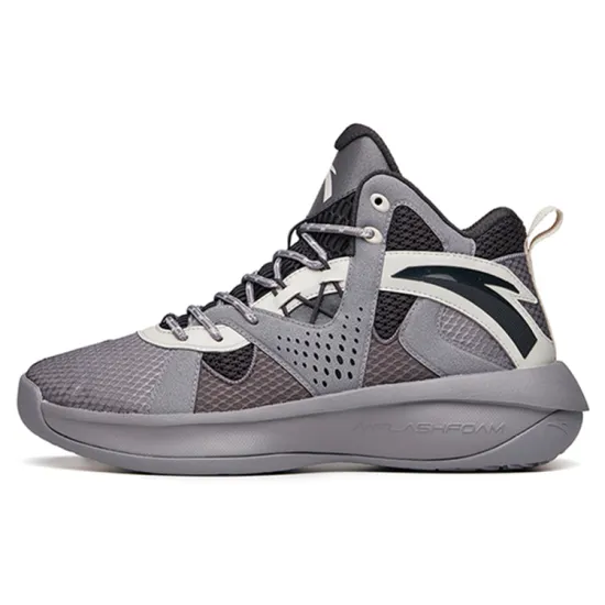 ANTA Wind Tunnel 2 Basketball Shoes Men High-Top Gray
