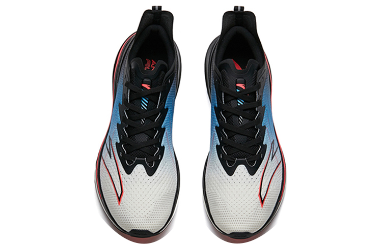 Anta MACH 1.0 Comfortable Cushioning Slip Resistant Abrasion Resistant Low top Running Shoes Men’s White Blue Black