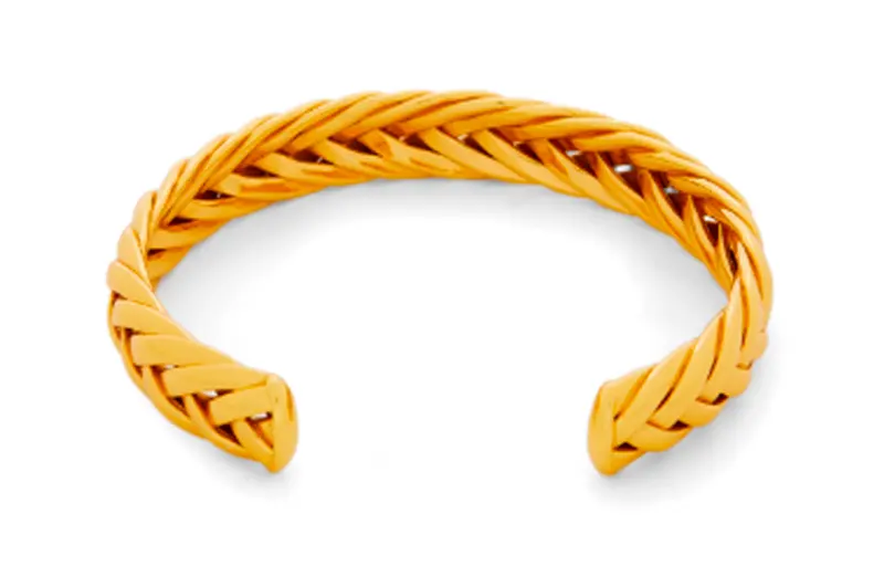 LOEWE Sterling Silver Bangles Women's Gold