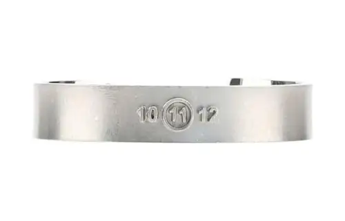 Maison Margiela Bangles Unisex Silver