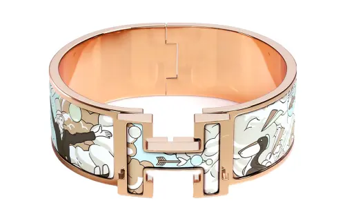 HERMES Clic Clac H Bangles Women's Multicolor