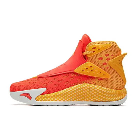 ANTA Kt5 Basketball Shoes Men High-Top Red