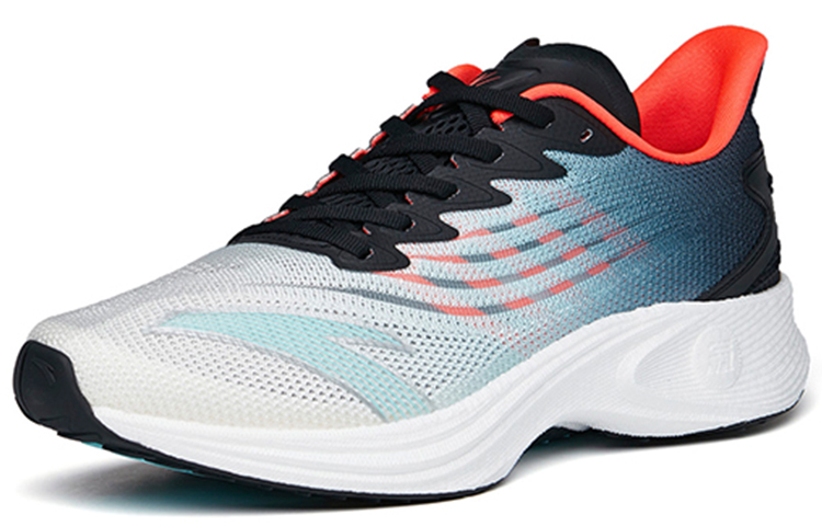 Anta MACH 2.0 Comfortable Fabric Cushioning Slip Resistant Abrasion Resistant Breathable Low top Running Shoes Men’s