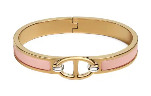 HERMES Mini Clic Chaine D'Ancre Bangles Women's