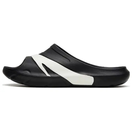 ANTA C37 Series Slide Slippers Men Black White