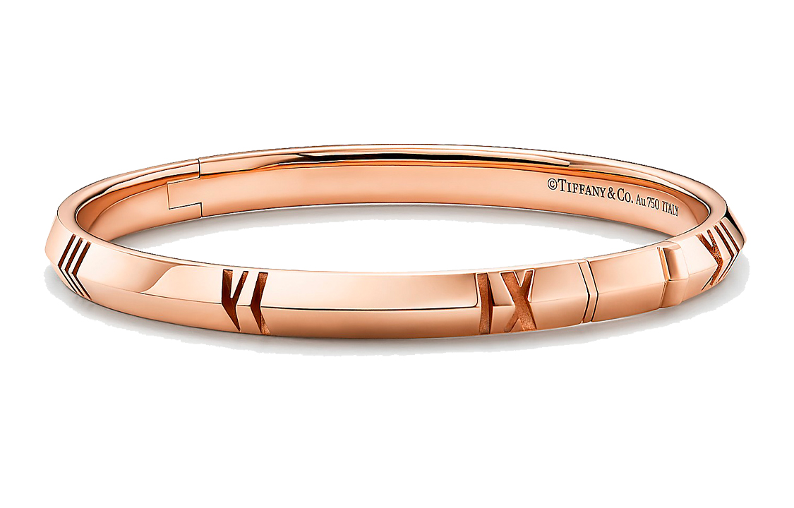 Браслет TIFFANY & CO. Atlas (розовое золото) — фото 4