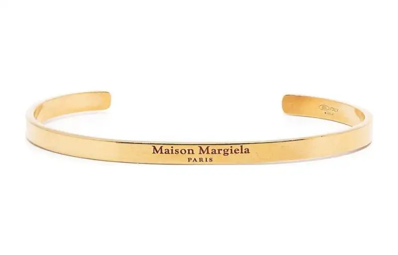 Maison Margiela Logo Engraved Bracelet