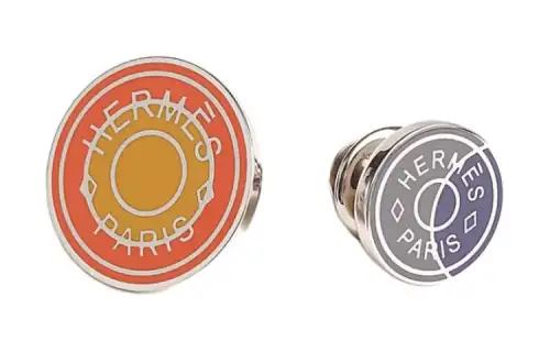 HERMES Eclipse Brooches Men's Multicolor