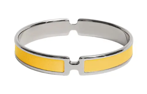 HERMES Olympe Bangles Women's Yellow
