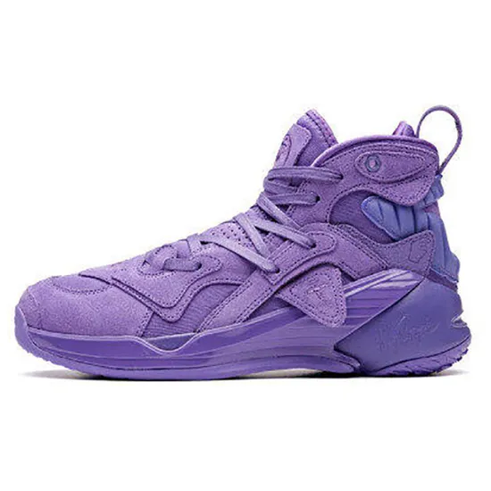 ANTA KT4 Basketball Shoes Women's High-Top Purple