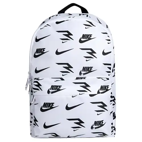 Nike Polyester Backpack Unisex Black/Pure White