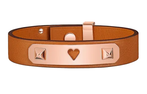 HERMES As De Coeu Calfskin Bangles Unisex