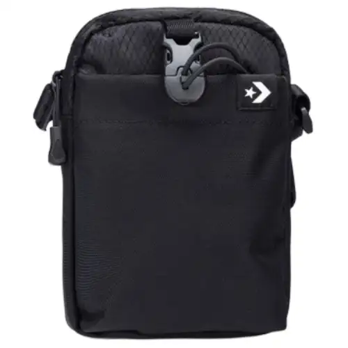 Converse Fashion Trend Nylon Shoulder Bag, Crossbody Bag Regular Unisex Black