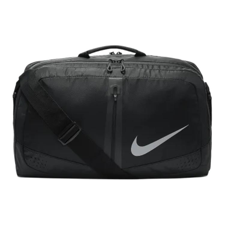 Nike Large Capacity Polyester Luggage Bag, Handbag, Shoulder Bag, Crossbody Bag, Gym Bag Regular Unisex Black