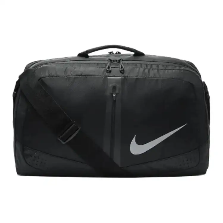 Nike Large Capacity Polyester Luggage Bag, Handbag, Shoulder Bag, Crossbody Bag, Gym Bag Regular Unisex Black