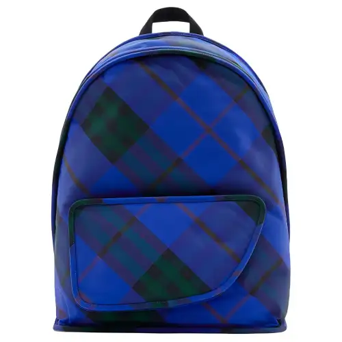 Burberry Polyamide Backpack Men's Knight Blue