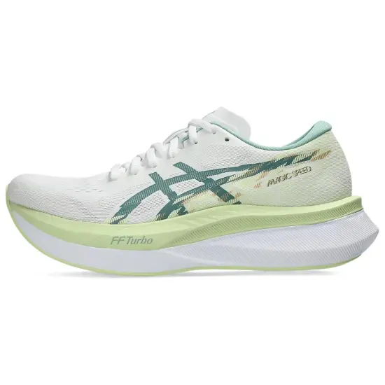 Asics MAGIC SPEED 4 Running Shoes Women's Low-Top White/Celadon