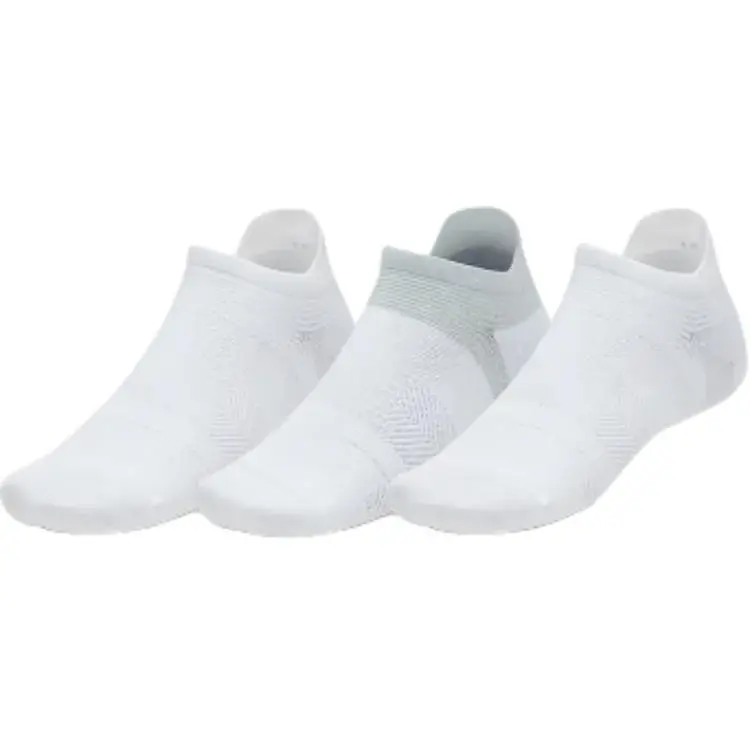 Under Armour Ankle Socks Unisex 3 Pack White