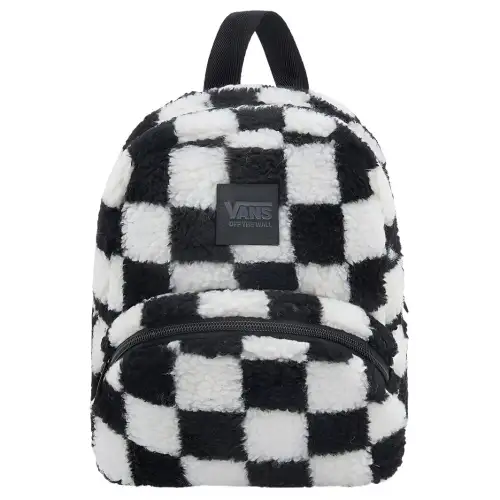 Vans Polyester Backpack Regular Unisex Black & Ecru