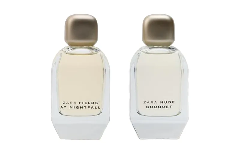 ZARA BOUQUET AT NIGHTFALL Two-piece Perfume Set EDP Cherry Peony 100ml+100ml Vanilla Fragrance
