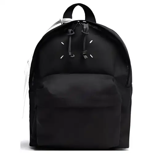 Maison Margiela Fashion Polyurethane Backpack Men's Black