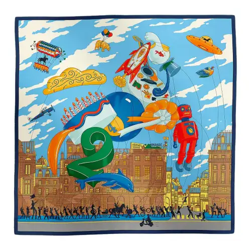 HERMES Cruise Scarves Women's Multicolor