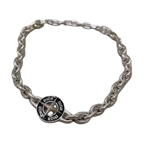 STONE ISLAND Brass Bracelets Men's Silver