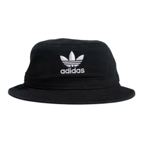 Adidas Originals Brand Logo Bucket Hats Men's Black