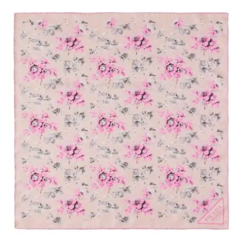 PRADA Floral-print Scarf