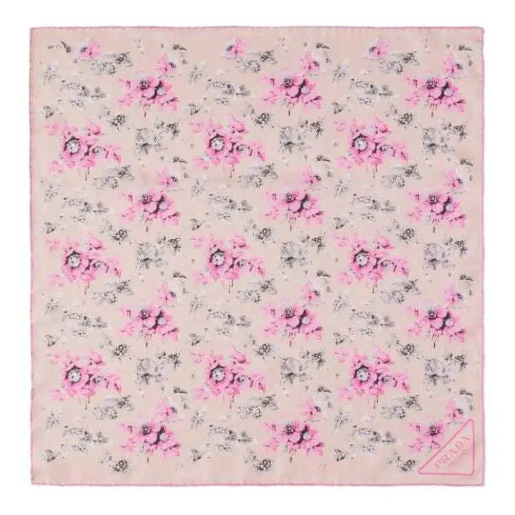 PRADA Floral-print Scarf