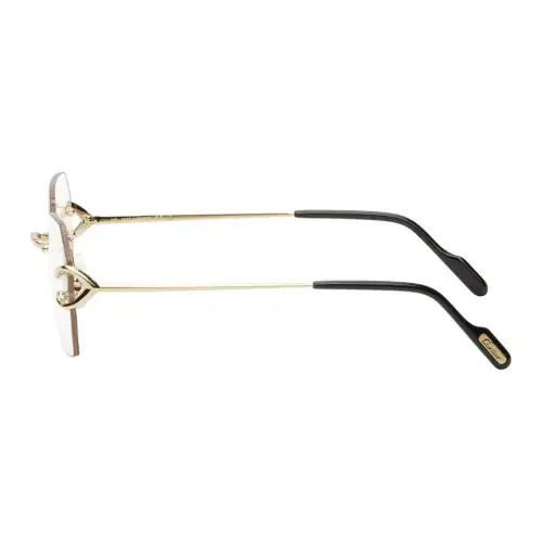 Cartier Eyewear Frameless Square Glasses