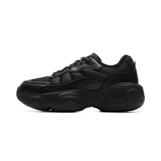 LINING Honey Series Running Shoes Women's Low-Top Black