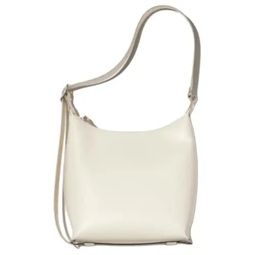 UNIQLO PU Leather Shoulder Bag, Crossbody Bag Regular Women's Ivory