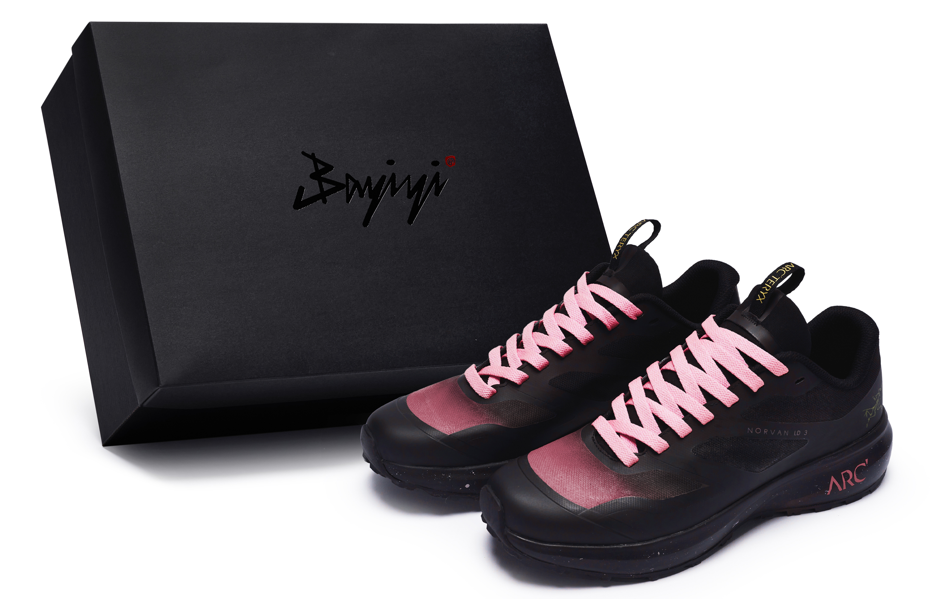 Arc'teryx Norvan LD 3 811 Manufacturing, Midnight Rose Red, Special Shoe Box Slip Resistant Abrasion Resistant Low top