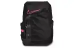 Nike Athleisure Polyester Elite Backpack Regular Unisex Black Pink