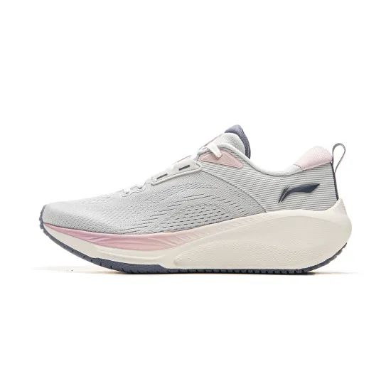 LINING Wu Yi Lite 2.0 V2 Running Shoes Women's Low-Top Light Stone Gray