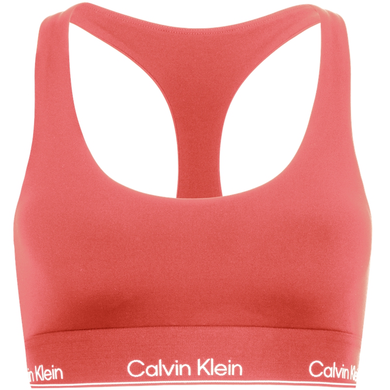 Женский спортивный топ CALVIN KLEIN Средняя поддержка (черный)