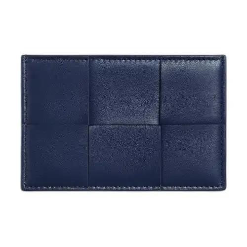 Bottega Veneta Lambskin Card Holder Women's Duke Color & Dark Red
