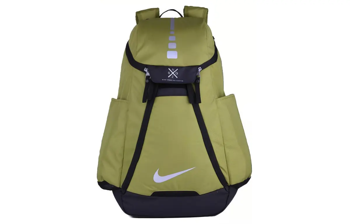 Nike Polyester Backpack Backpacks Unisex Army Green