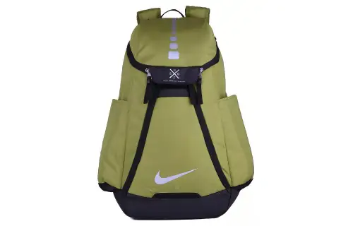 Nike Nike, basketball soft heel, backpack, bag strap, green school bag for men and women, polyester, for beloved
