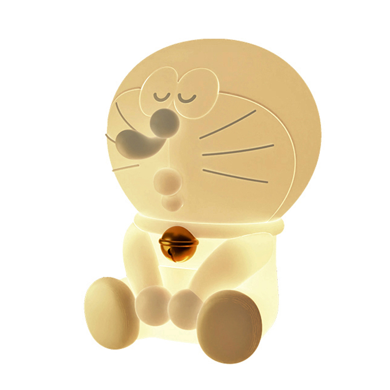 ROCK X Doraemon/Doraemon Doraemon Sleep Pat Lamp Q Version Figure 17.5cm