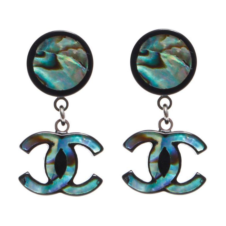 CHANEL Pre-Owned 2000s CC Dangle Earrings