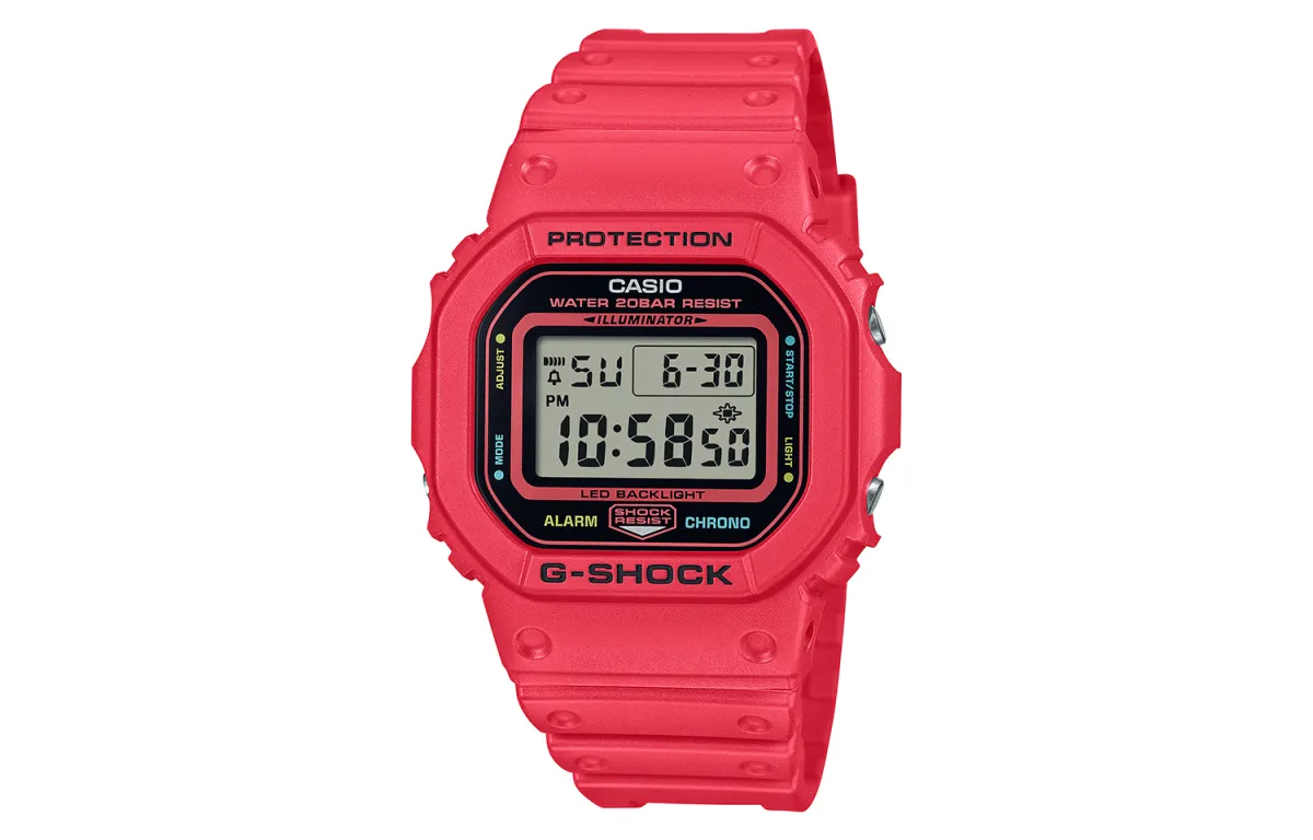 CASIO Unisex G-SQUAD Series Gray Watch DW-5600EP-4PR