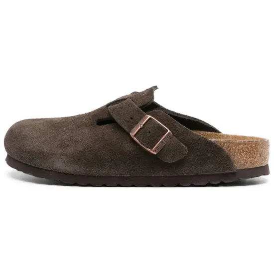 Birkenstock Boston Suede Slippers Women's