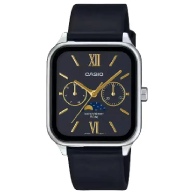 CASIO Unisex Standard Series Black Watch MTP-M305L-1A2V